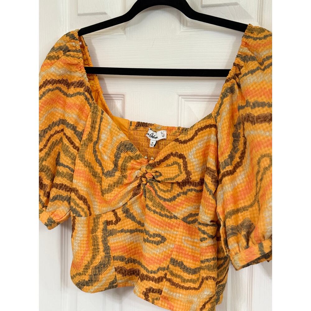 Sam Edelman Karen Puff Sleeve Top - Picture 3 of 9